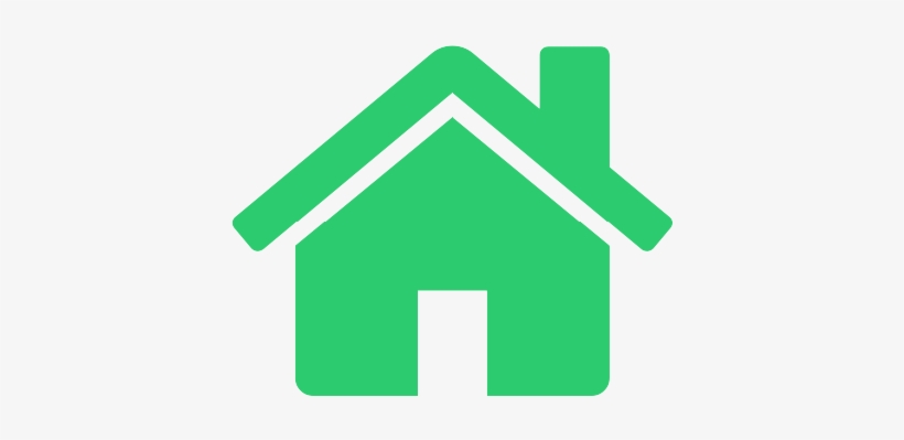Transparent Green House Icon, transparent png download