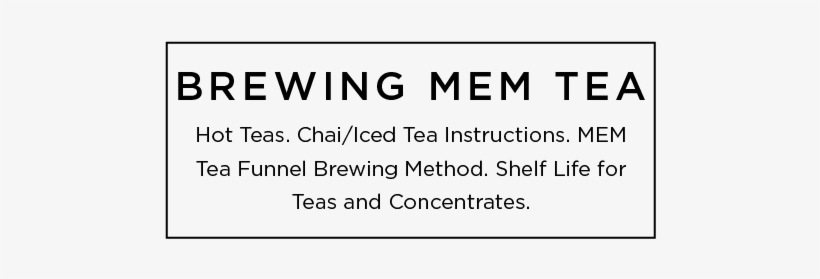 Categories Brewing Mem Tea - Quantum Brewing, transparent png download