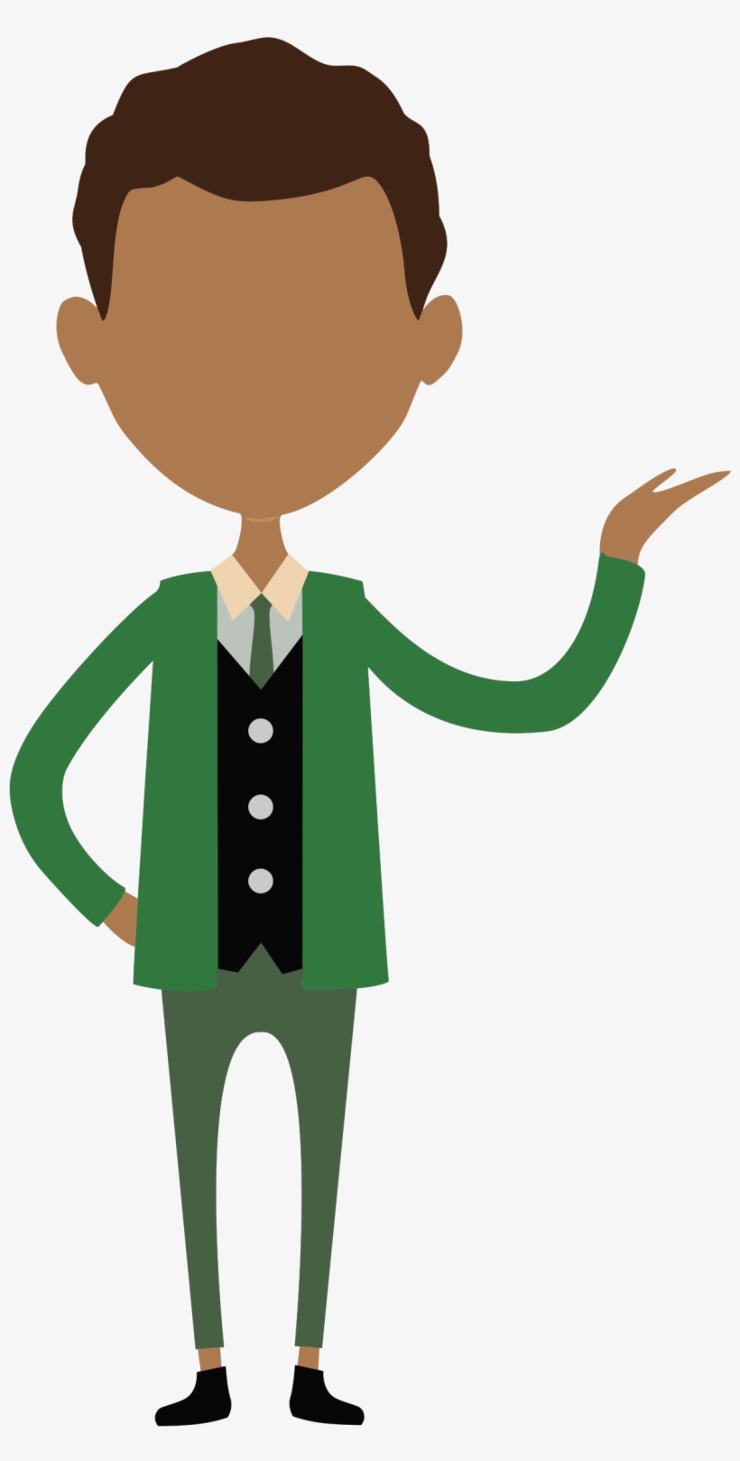 This Free Icons Png Design Of African Businessman, transparent png download