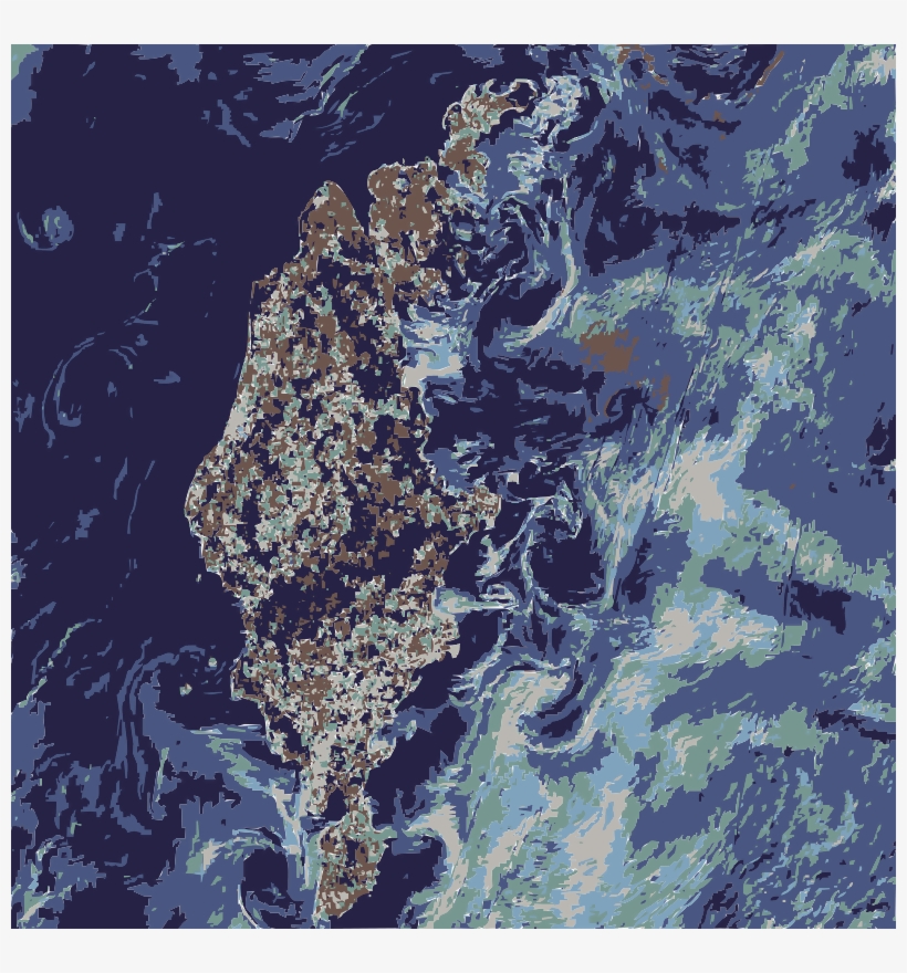 Earth Art From Nasa 101-150 13 Pages - Gotland Nasa, transparent png download