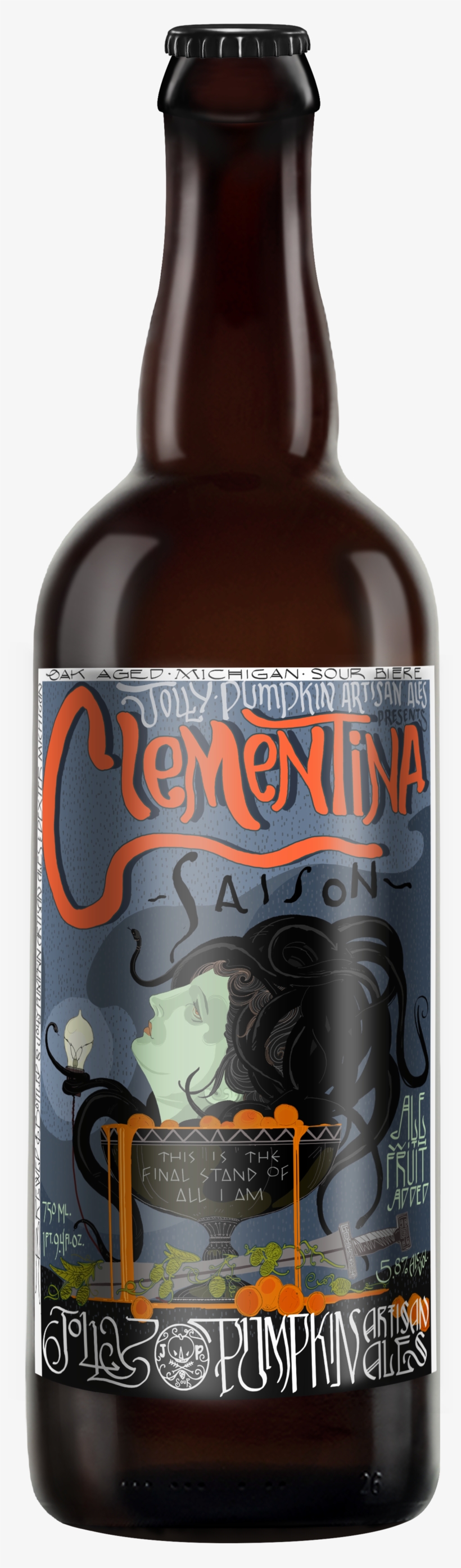 Clementina Jp Bottle, transparent png download