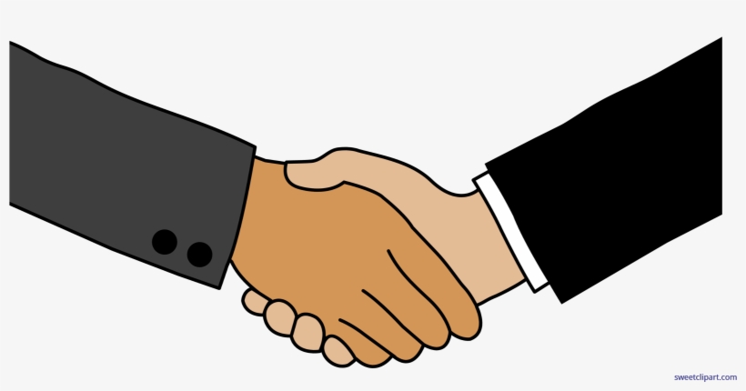 Business Clipart Handshake - Handshake Clipart, transparent png download