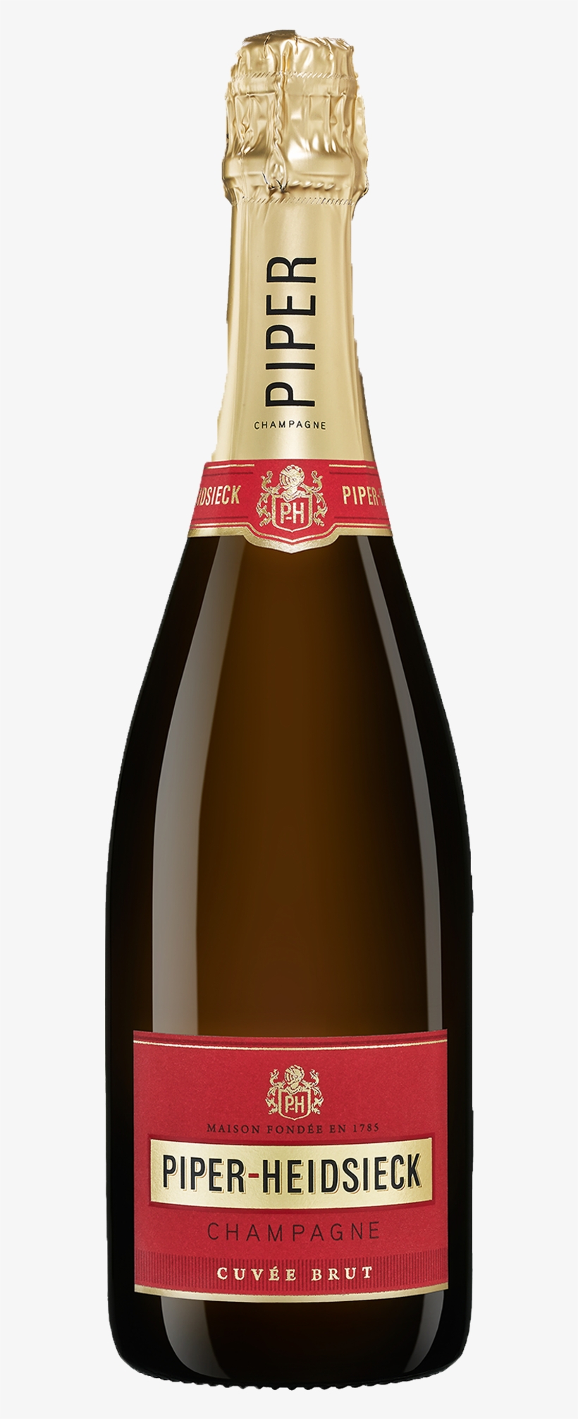 Piper-heidsieck Brut Champagne Bottle - Piper Heidsieck Lipstick Champagne, transparent png download