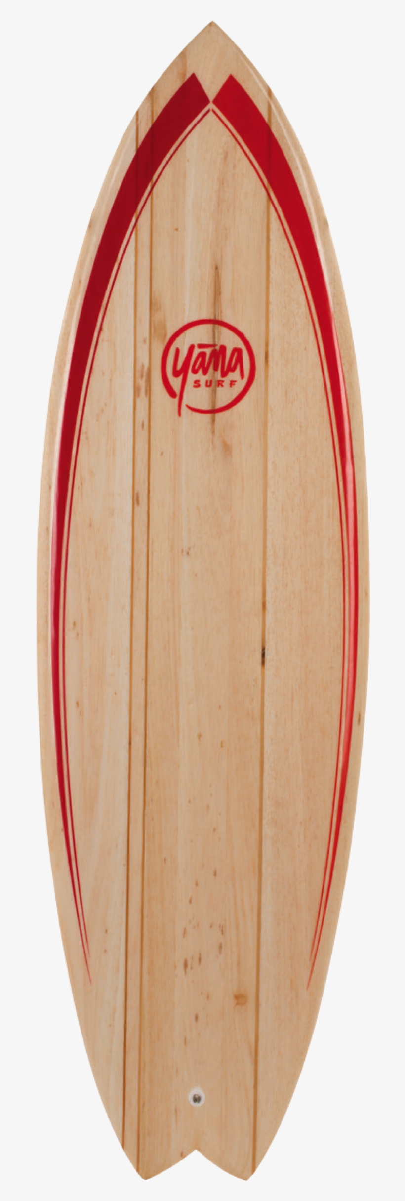 Balsa Wood Mod Fish Surfboard - Surfboard, transparent png download