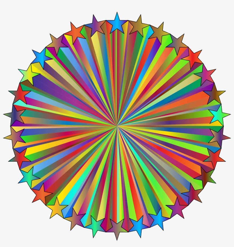 This Free Icons Png Design Of Prismatic Starburst 3, transparent png download