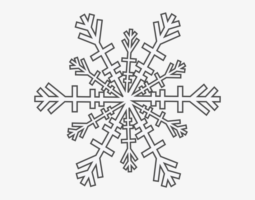 This Free Clipart Png Design Of Snowflake Clipart Has, transparent png download
