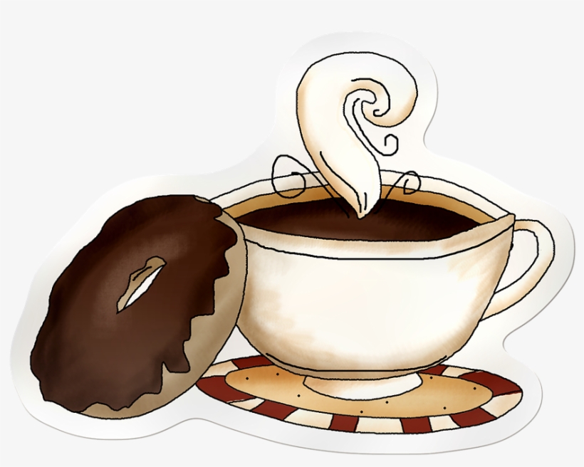 Coffee Cup 1743338 960 720 - Coffee Donuts Clip Art, transparent png download