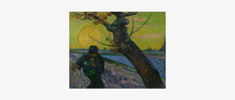 The Sower, - Van Gogh The Sower, transparent png download