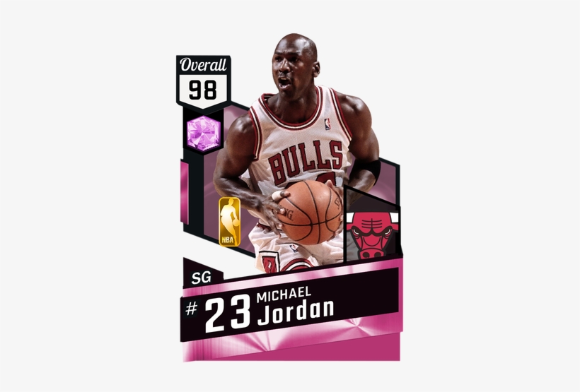 '98 Michael Jordan Pinkdiamond Card - Pink Diamond Kevin Love, transparent png download