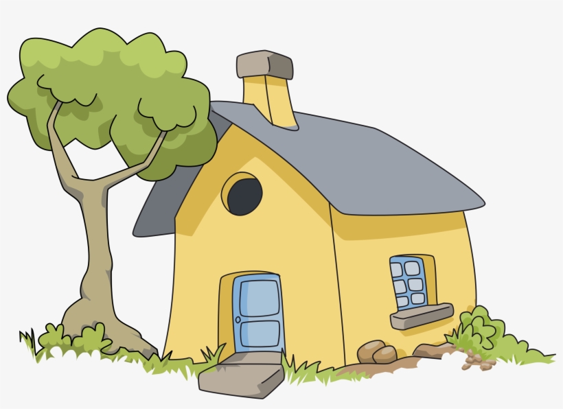 Clipart House Of Tree - Home Clipart Png, transparent png download