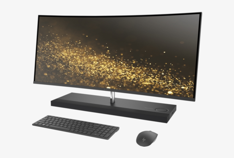 The All In One Computer Is Jam Packed With Features, - Hp Envy 34 B070na Curved All In One, transparent png download