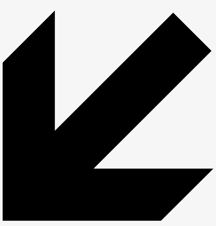 Mb Image/png - Arrow Left Down Png, transparent png download