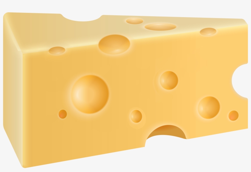 Single Slice Swiss Cheese Png Image - Portable Network Graphics, transparent png download