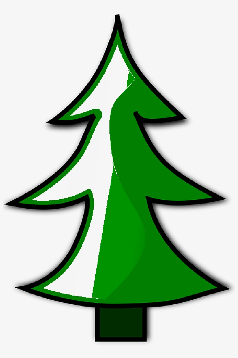 Conifer, Evergreen, Fir Tree, Christmas Tree, Tree - Tannenbaum Clip Art, transparent png download