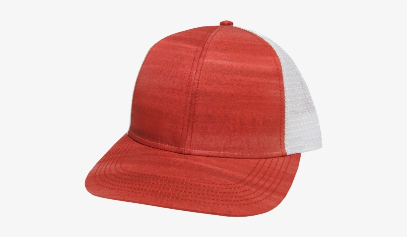 Red Brushstroke Trucker - Red, transparent png download
