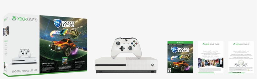 Xbox One S Rocket League Blast-off Bundle - Console Xbox One S 500gb Bundle Forza Horizon 3 Hot, transparent png download