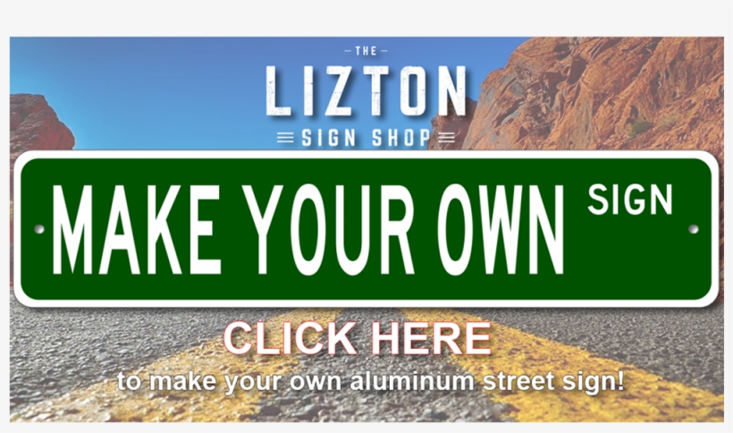 Custom Street Signs - Sign, transparent png download