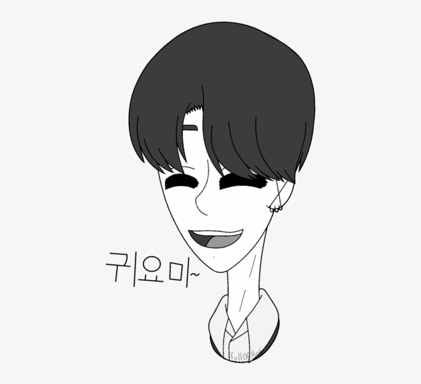 Jungkook - Drawing, transparent png download