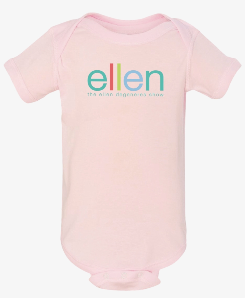 Ellen Show Baby Onesie-pink, transparent png download