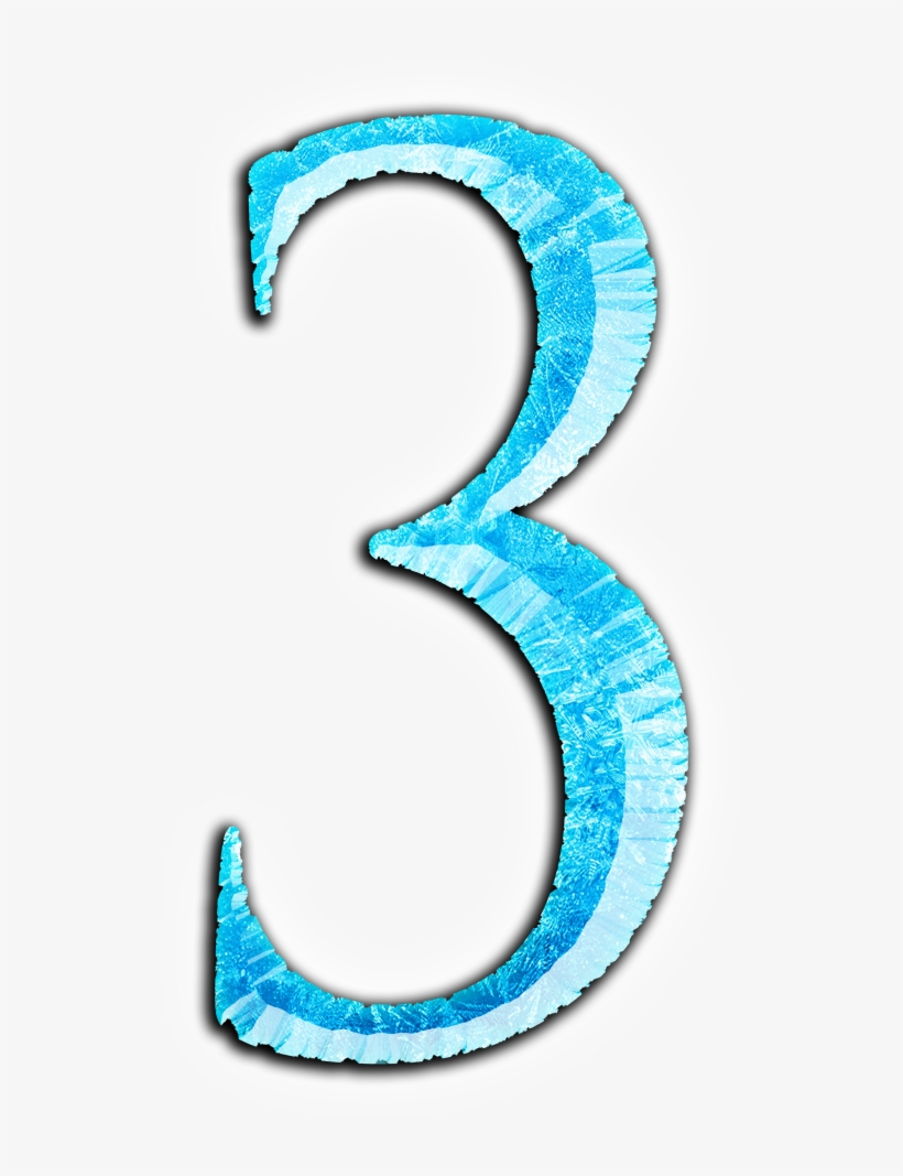 Frozen Les Dejo El Abc Y El - Numero 3 Da Frozen, transparent png download