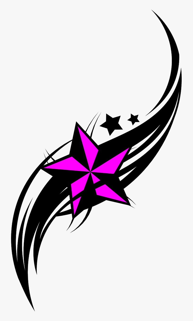 Free Startribal - Imagenes Tribales De Estrellas, transparent png download