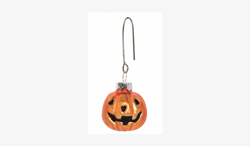 Jack O Lantern Glass Ornament - Glass, transparent png download