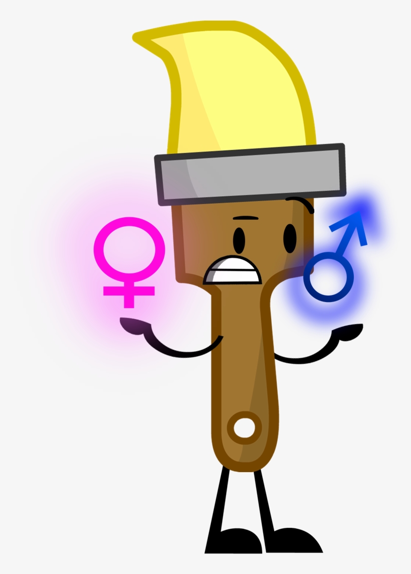 Paintbrush Pose - Portable Network Graphics, transparent png download