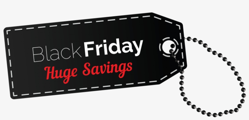 Black Friday Huge Savings Tag Png Clipart Image Friday - Black Friday Clip Art Free, transparent png download