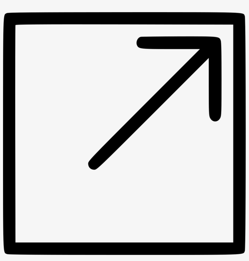 Open New Tab Arrow Window Comments - Open In New Window Icon ...