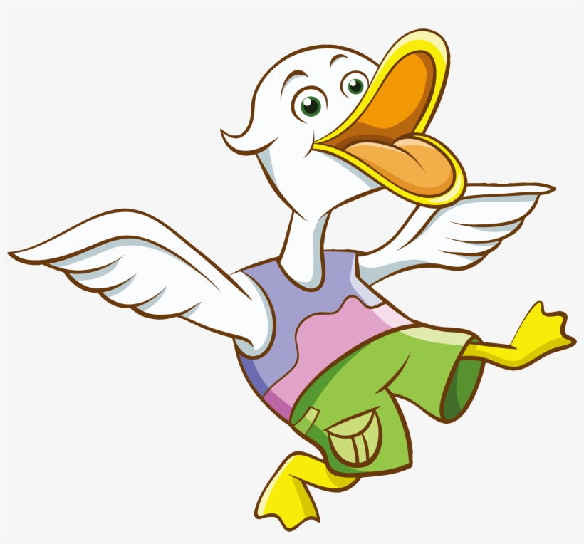 Cartoon Duck Png - Cartoon Duck, transparent png download