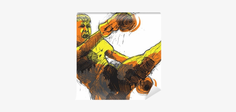 Muay Thai - Art Print: Kuco's Muay - Kickboxing, 24x18in., transparent png download