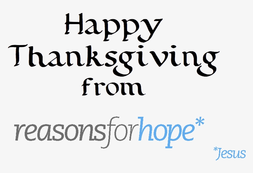 Happy Thanksgiving - Calligraphy Fonts, transparent png download