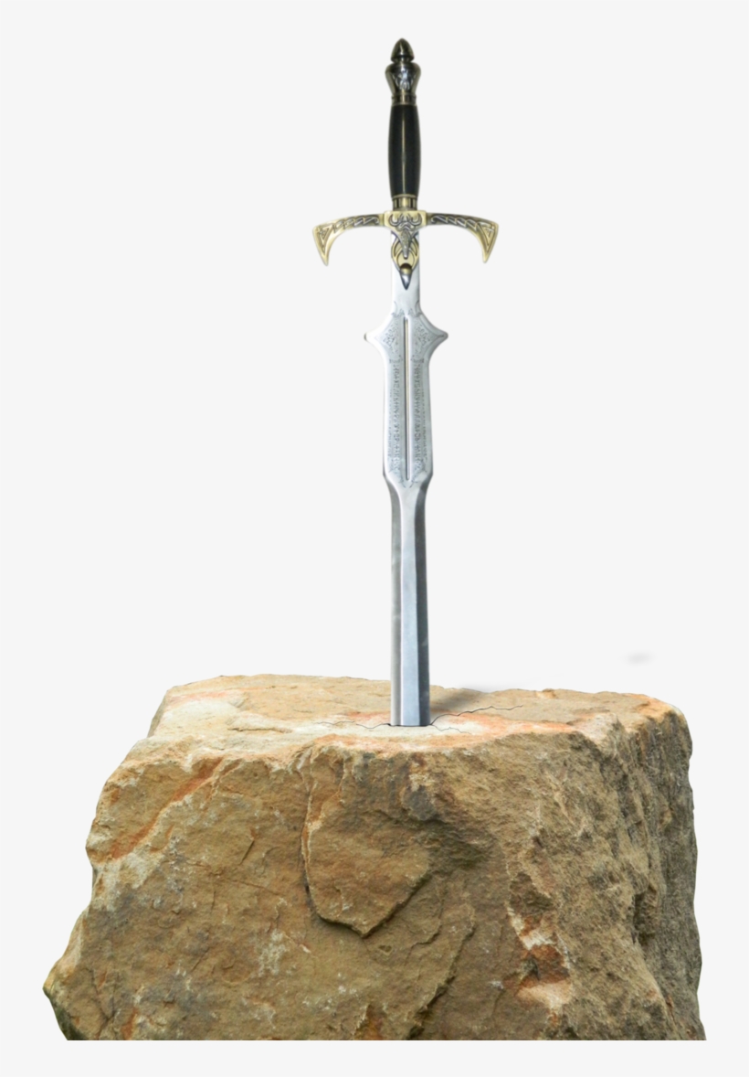 Sword In The Stone 001c - Sword In Stone Png, transparent png download