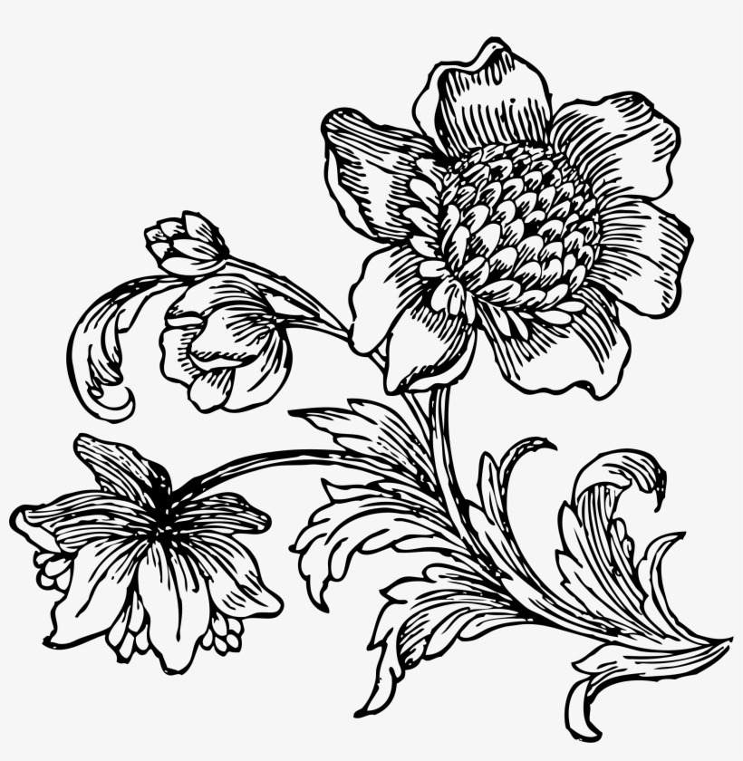 Png Drawing Flower - Royal Prayer Journal [book], transparent png download