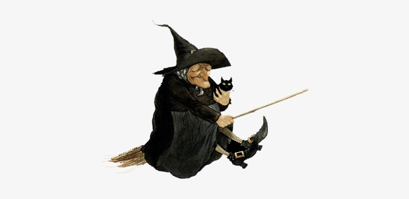 Tubes For Witches Png Your Creations Caroline - Witches Flying On Broomsticks, transparent png download