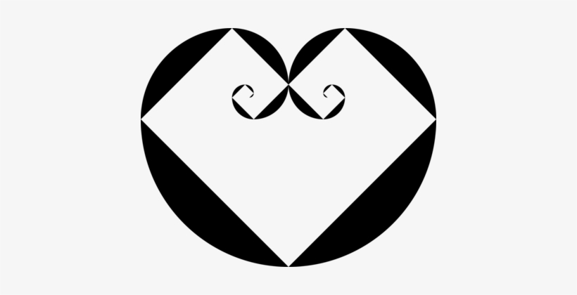 Golden Ratio Geometry Angle Love - Golden Ratio, transparent png download