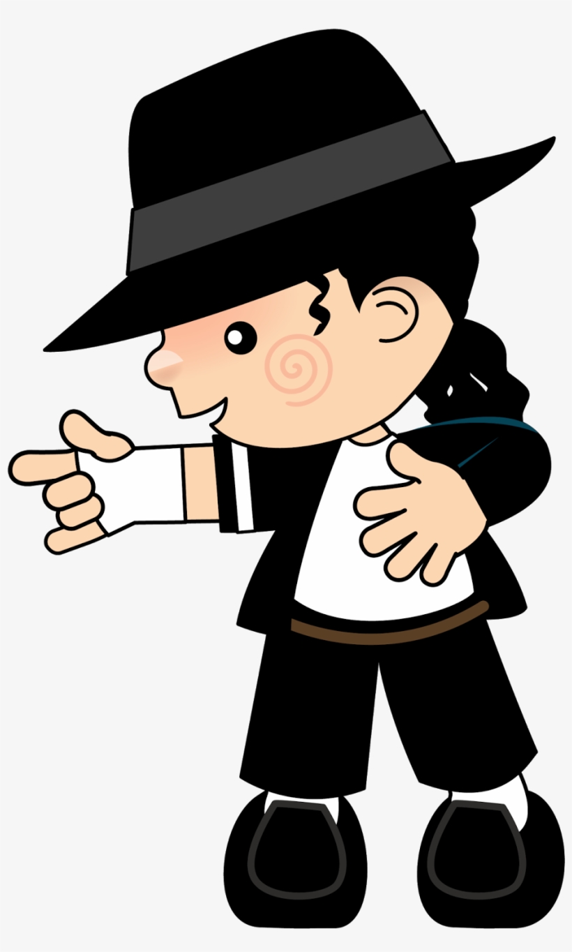 Michael Jackson Clip Art Transparent Clipart Download - Michael Jackson Caricatura Png, transparent png download