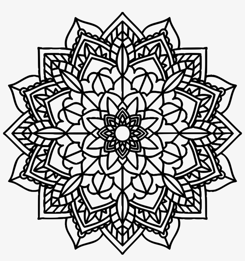 Clipart - Silhouette Png Flower, transparent png download