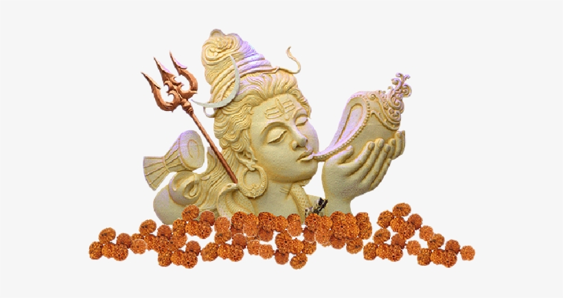 Lord Shiva - Rudraksha Beads Shiva, transparent png download