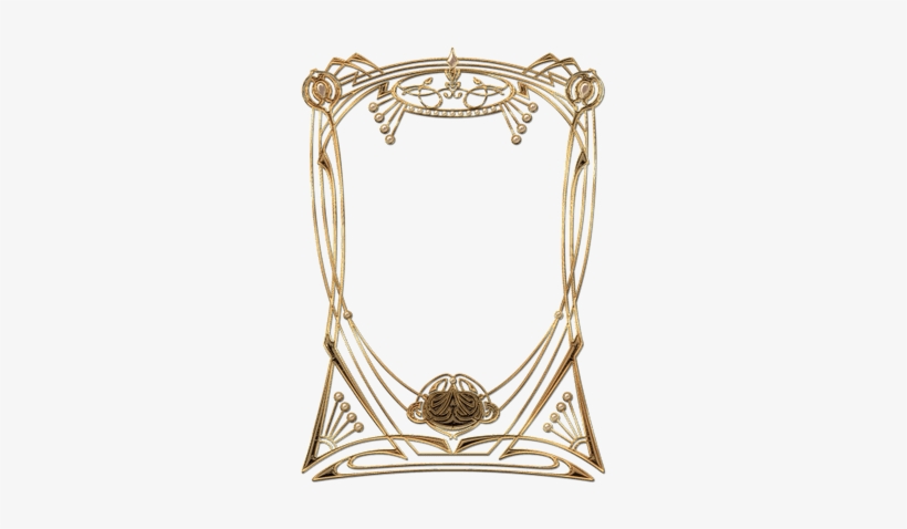 Vintage Oval Frame With Flowers Transparent Png Stickpng - Gran Gatsby Art Deco, transparent png download