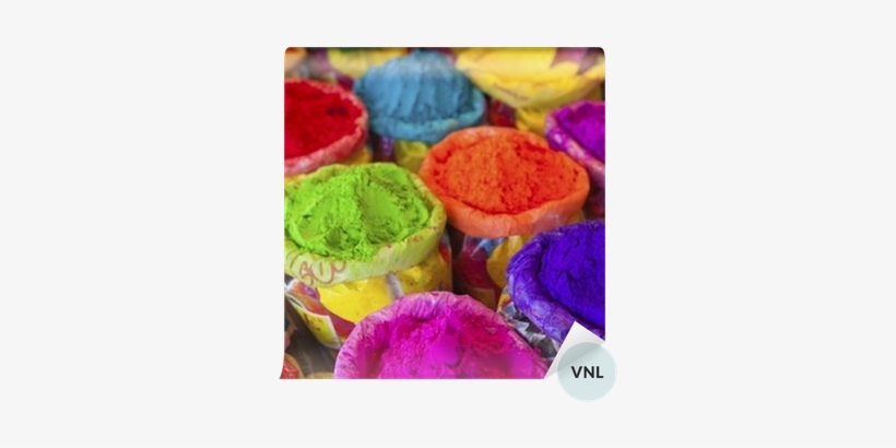 Vinyl Wall Mural Piles Of Colored Powder For Indian - Parler Le Hindi En Voyage - Livre, transparent png download