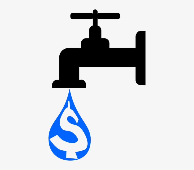 10 Ways To Save Water At Home - Water Tap Clip Art, transparent png download