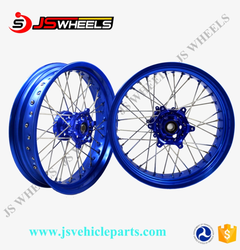 16" 17 Inch Complete Alloy Cnc Wheels For Sxf Exc Sxf - Trade Assurance, transparent png download