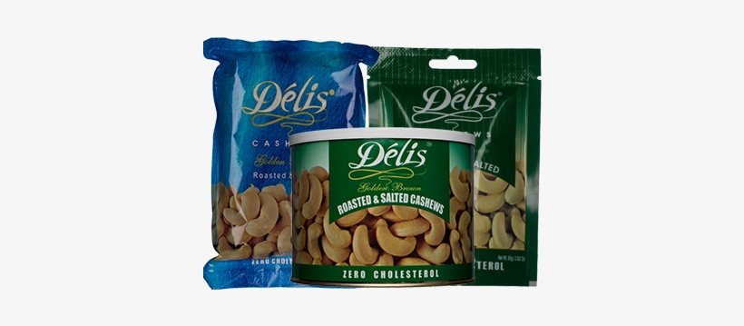 Delis Brands, Cashew Nuts Are Roasted In Oil, For Those - Cashew, transparent png download