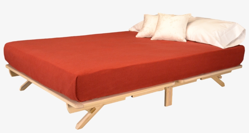 Fold Platform Bed By Kd Frames, Solid Hardwood Bed - Kd Frames Fold Away Platform Bed, transparent png download