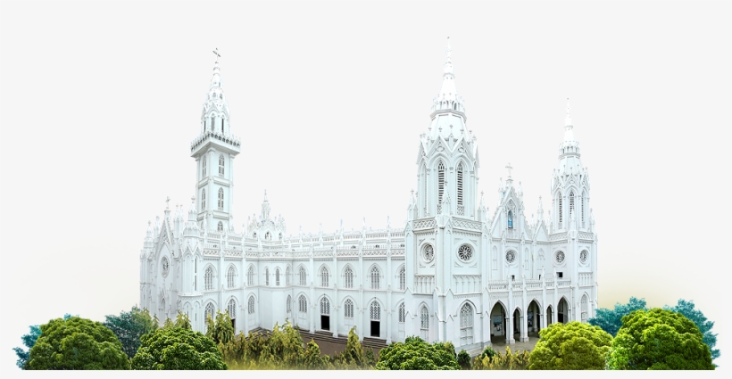 Welcome To Our Lady Of Dolours Basilica - Our Lady Of Dolours Basilica Thrissur, transparent png download