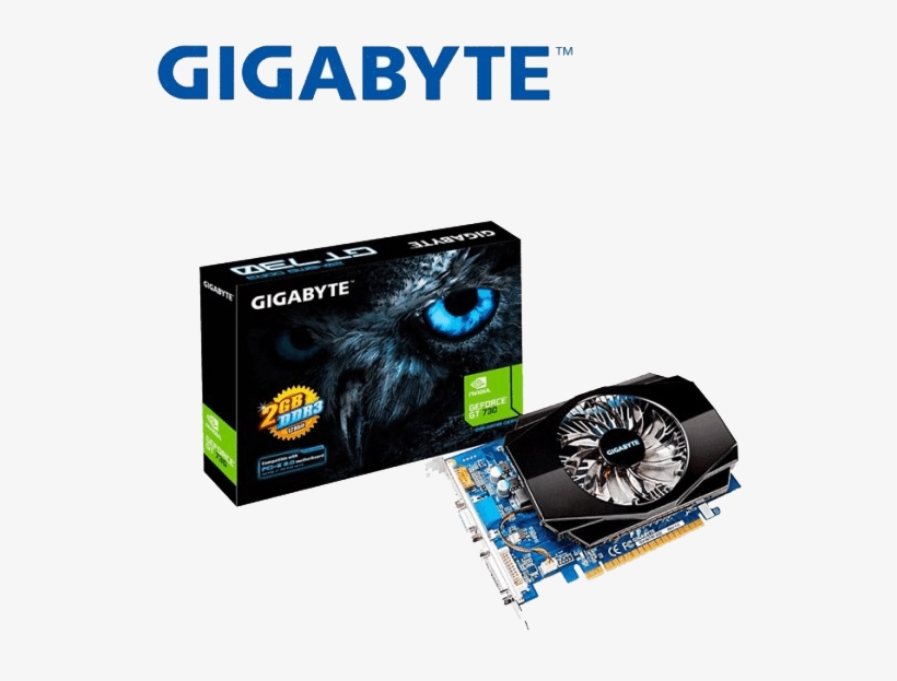 Gigabyte Geforce Gt 730 Gv N730 2gi 2gb, transparent png download