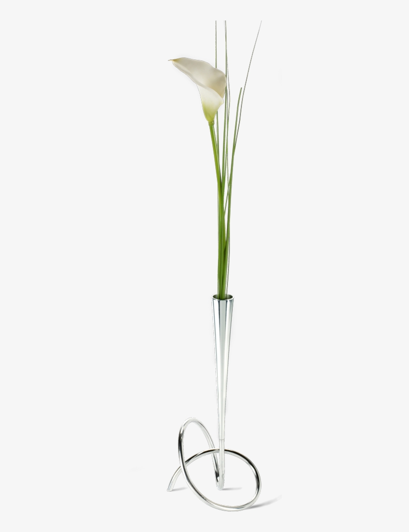 Chrome Loop Vase, transparent png download