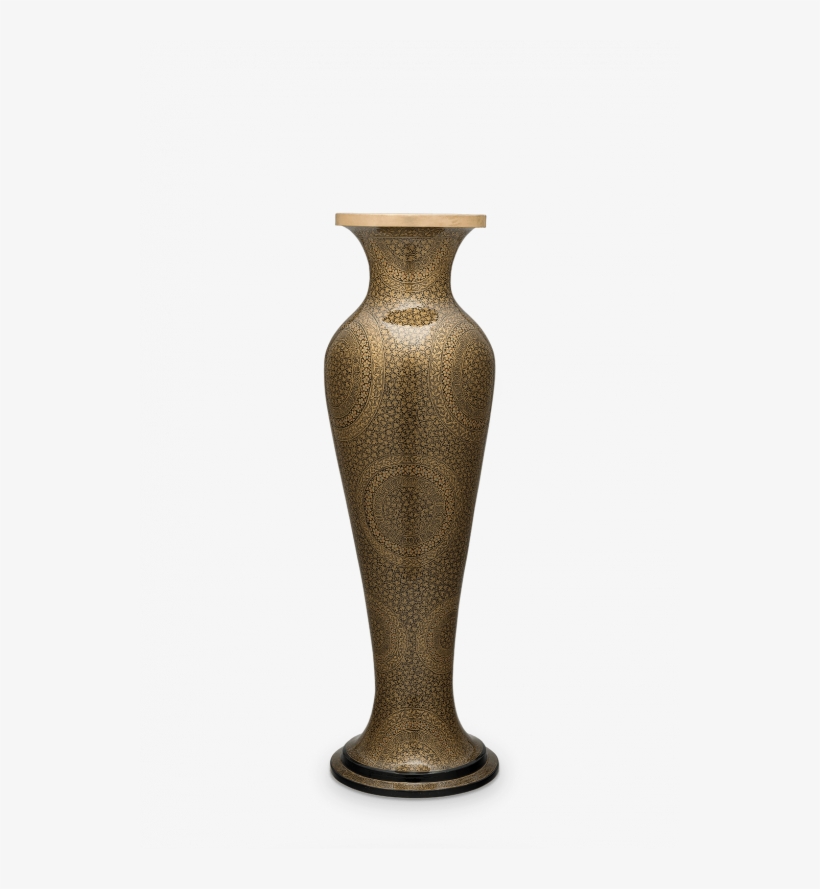 Golden Color Vases Online Shopping India - Vase, transparent png download