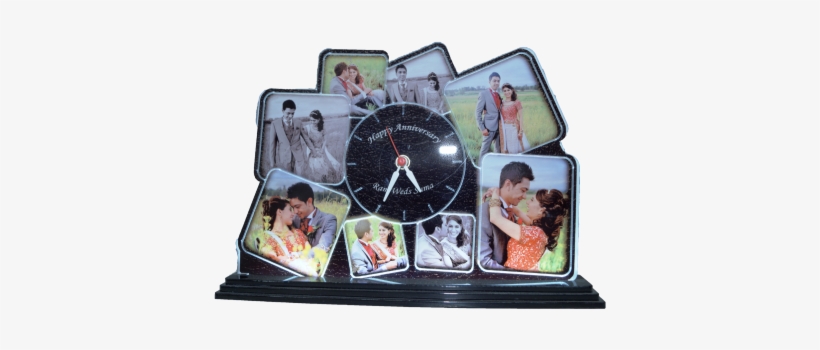 Clock With Family Photo Frame - Darth Vader, transparent png download